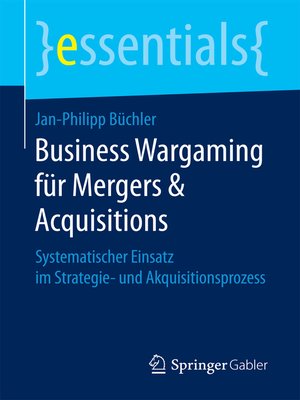 cover image of Business Wargaming für Mergers & Acquisitions